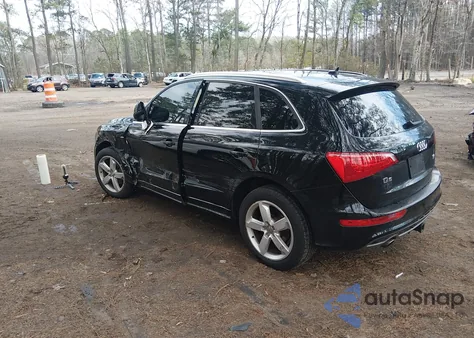 2012 Audi Q5 3.2 Premium Plus из США, поврежденный, VIN WA1DKAFP0CA124283